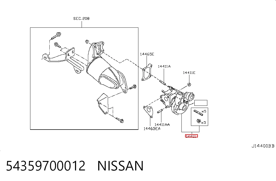 Turbina do Renault Scenic GRAND III JZ0, JZ1