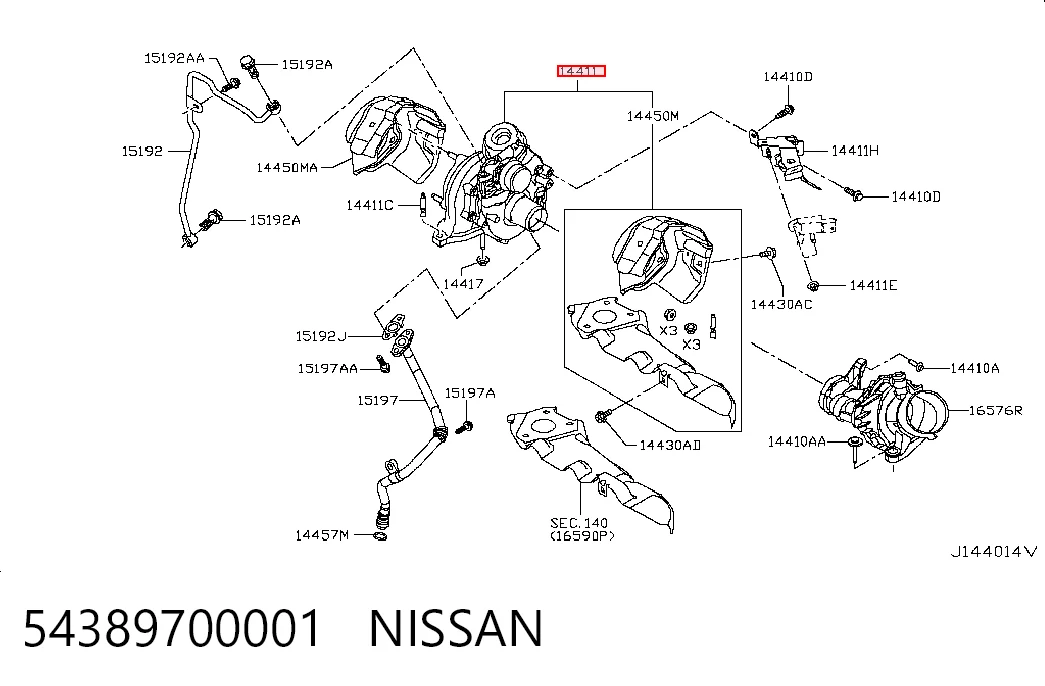  Turbina Jeep Cherokee 