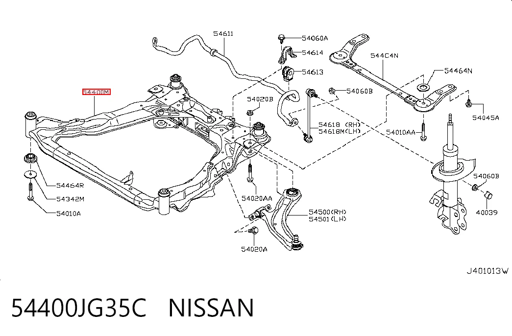 54400JG35C Nissan/Infiniti