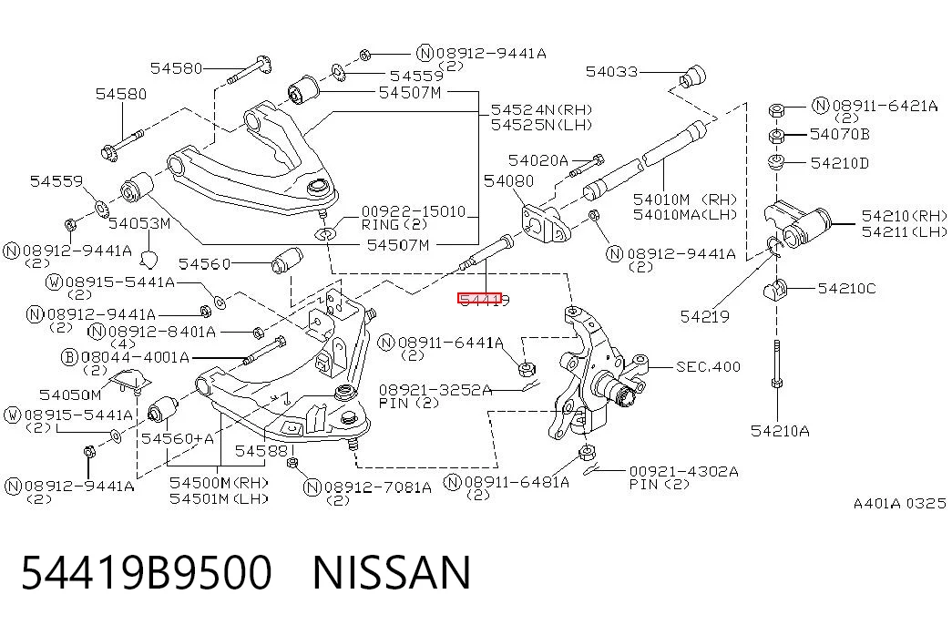 54419B9500 Nissan/Infiniti