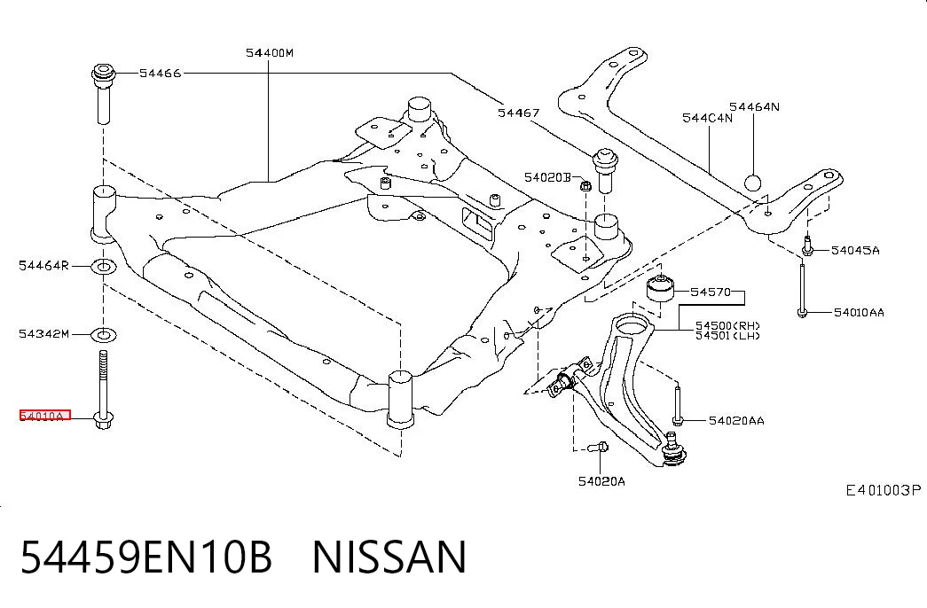 54459EN10B Nissan/Infiniti