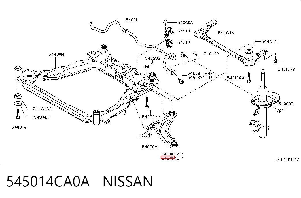 545014CA0A Nissan/Infiniti