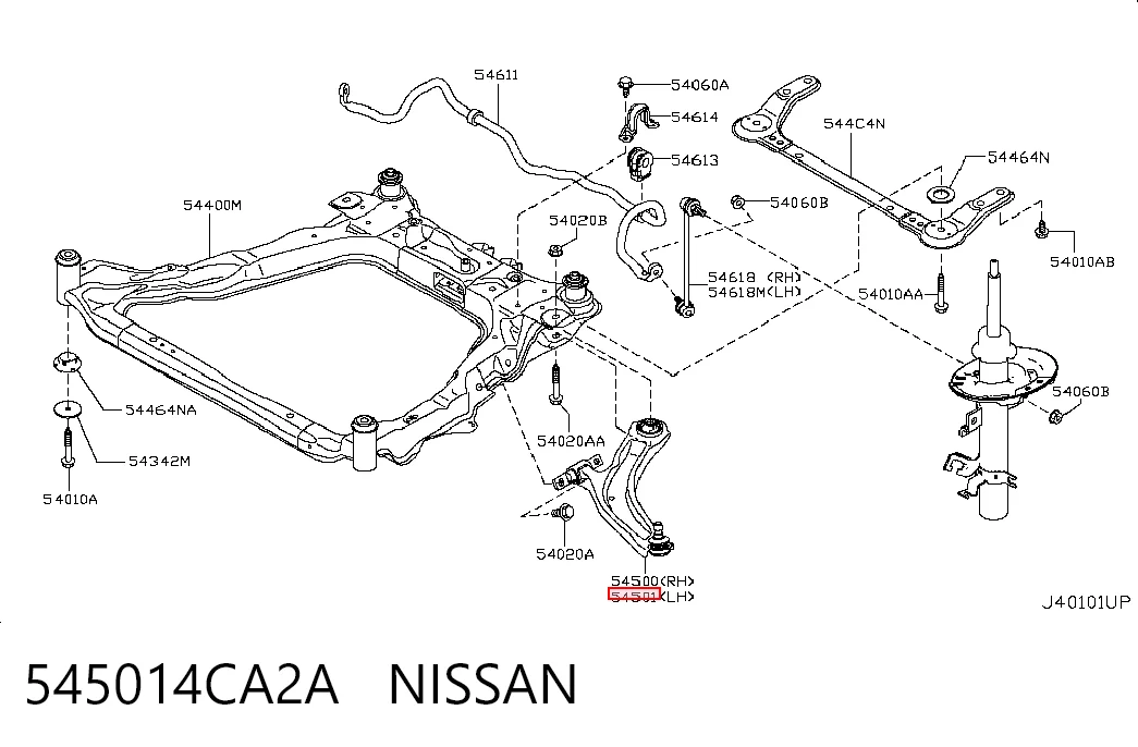 545014CA2A Nissan/Infiniti