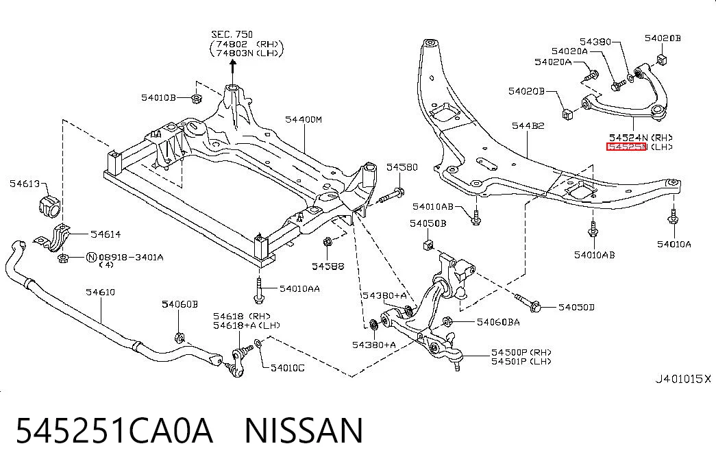 545251CA0A Nissan/Infiniti