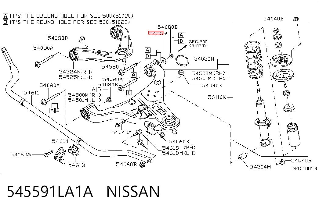 545591LA1A Nissan/Infiniti