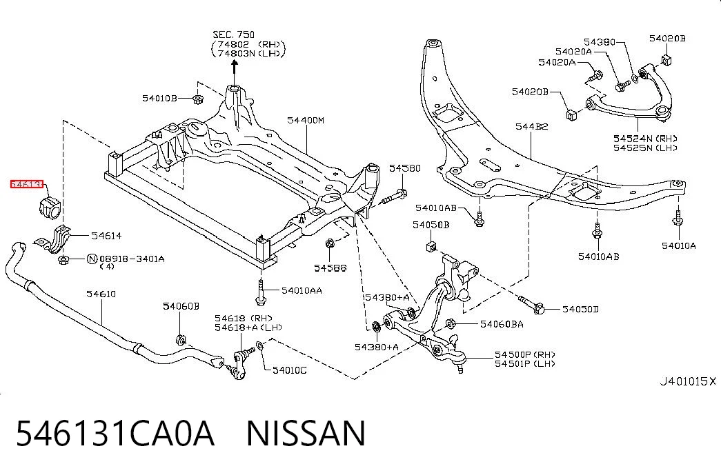 546131CA0A Nissan/Infiniti