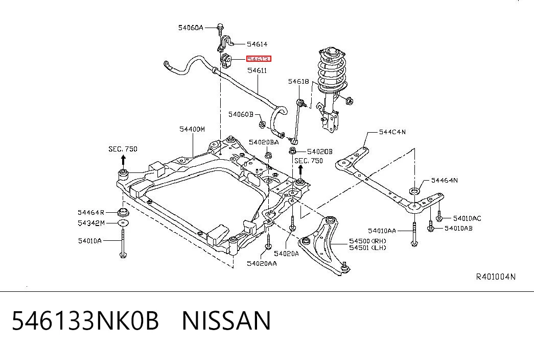 546133NK0B Nissan/Infiniti