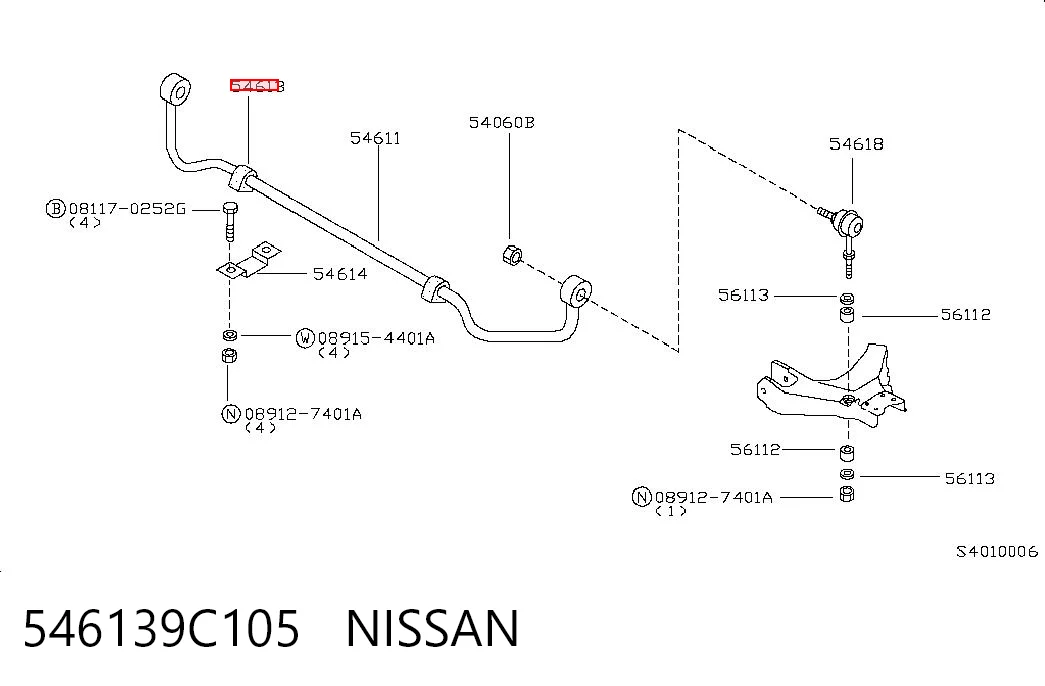 546139C105 Nissan/Infiniti