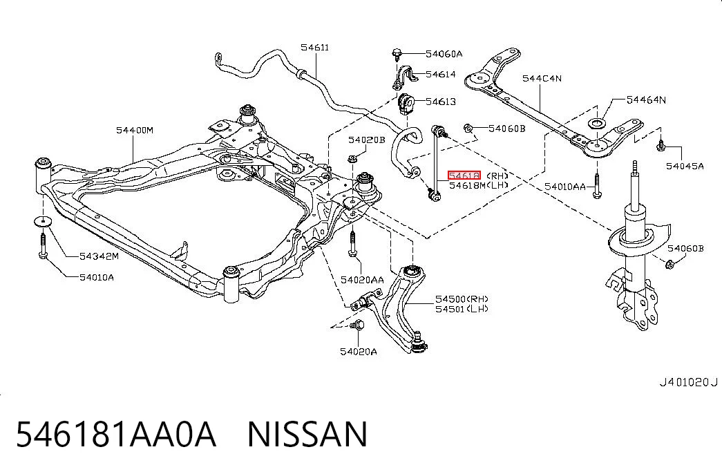 546181AA0A Nissan/Infiniti