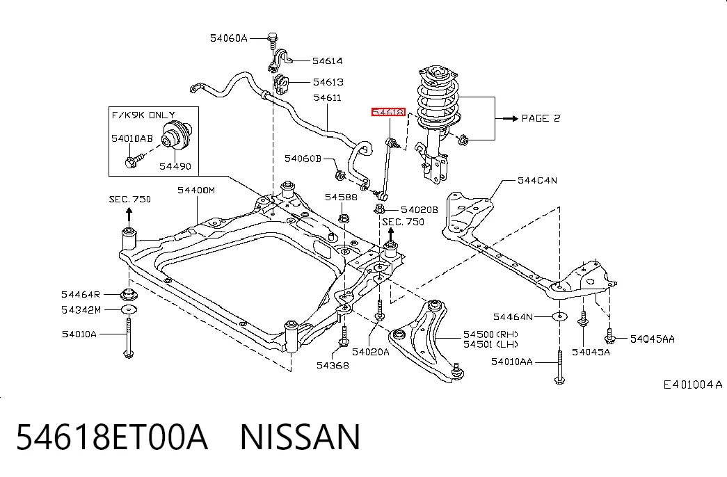 54618ET00A Nissan/Infiniti