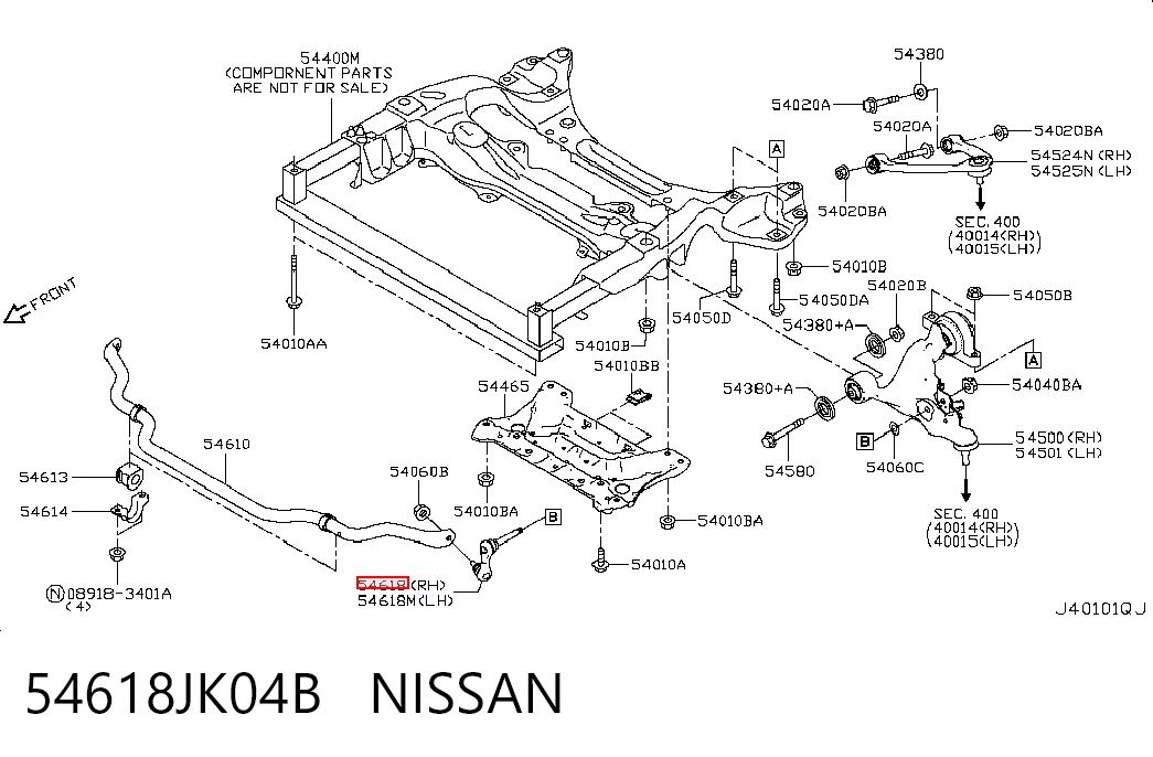 54618JK04B Nissan/Infiniti
