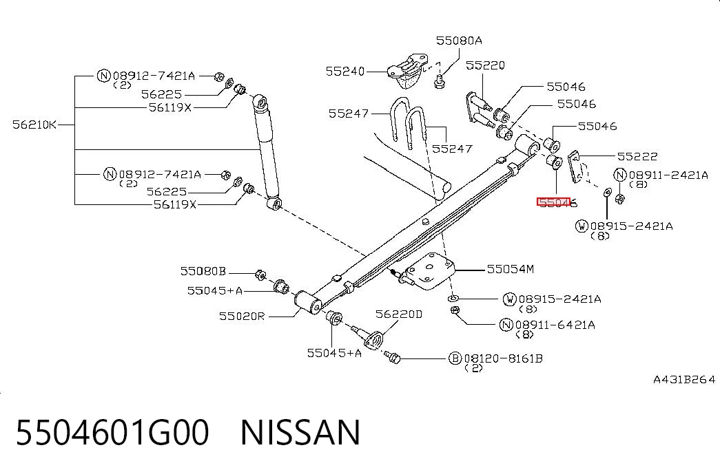 5504601G00 Nissan/Infiniti