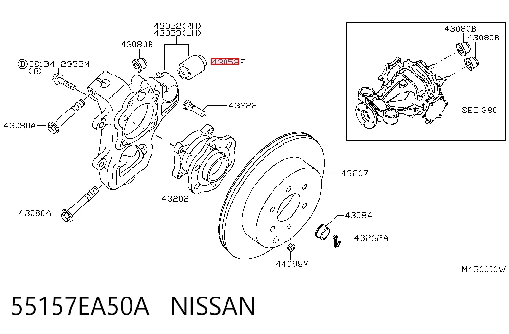 55157EA50A Nissan/Infiniti