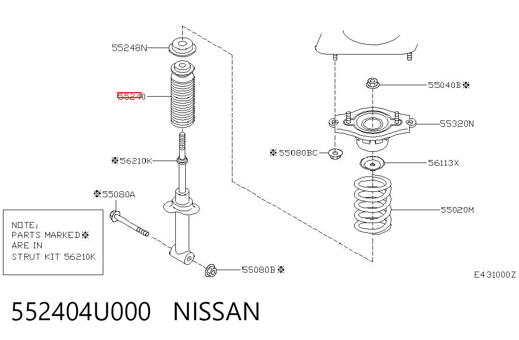 552404U000 Nissan/Infiniti
