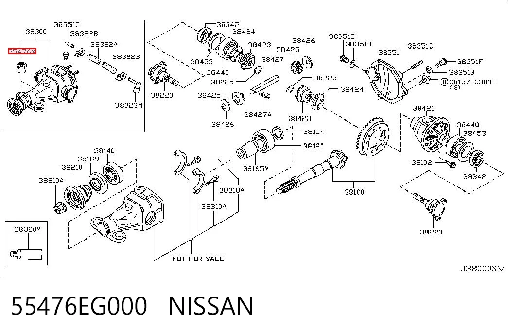 55476EG000 Nissan/Infiniti