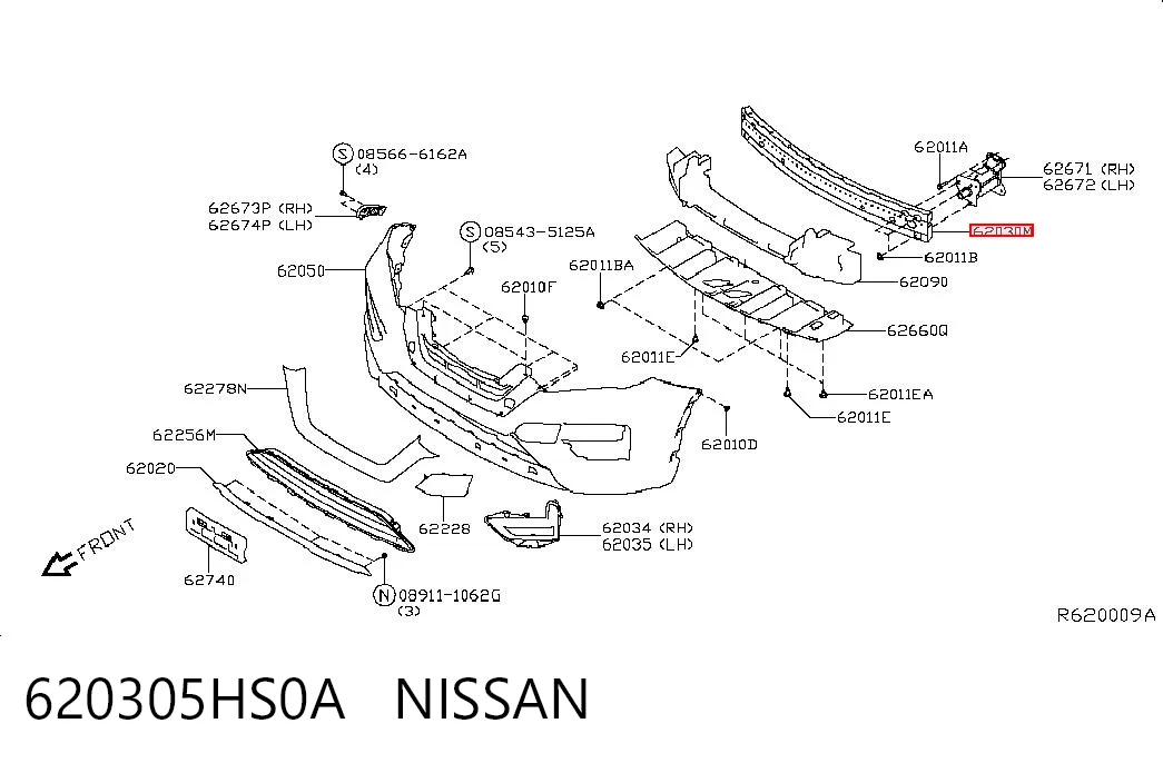 620305HS0A Nissan/Infiniti