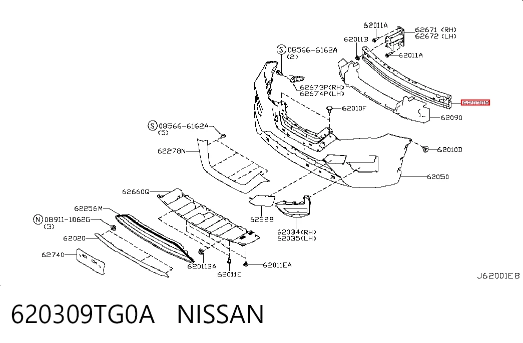 620309TG0A Nissan/Infiniti