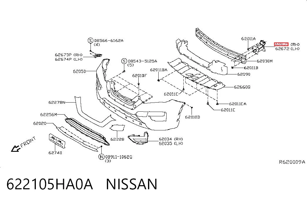 622105HA0A Nissan/Infiniti