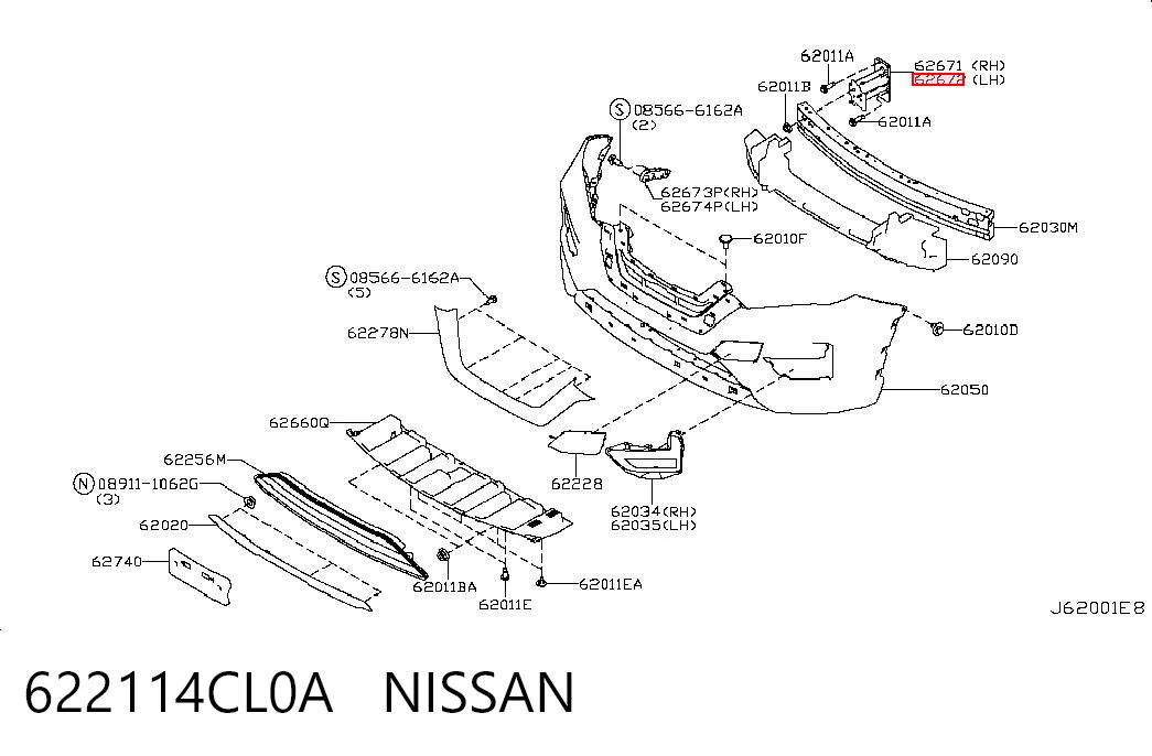 622114CL0A Nissan/Infiniti