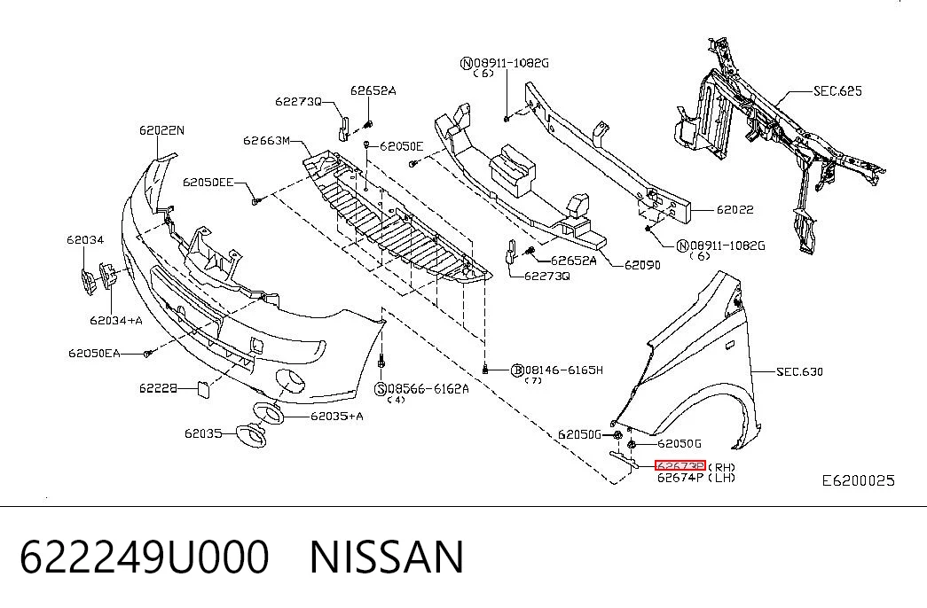 622249U000 Nissan/Infiniti
