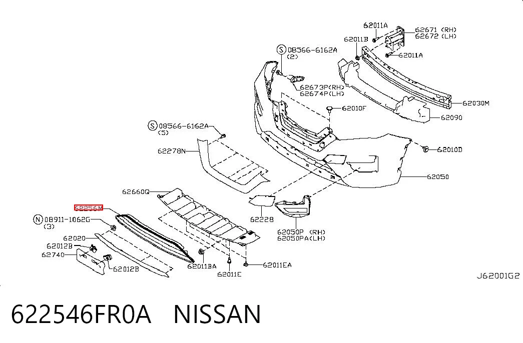 622546FR0A Nissan/Infiniti