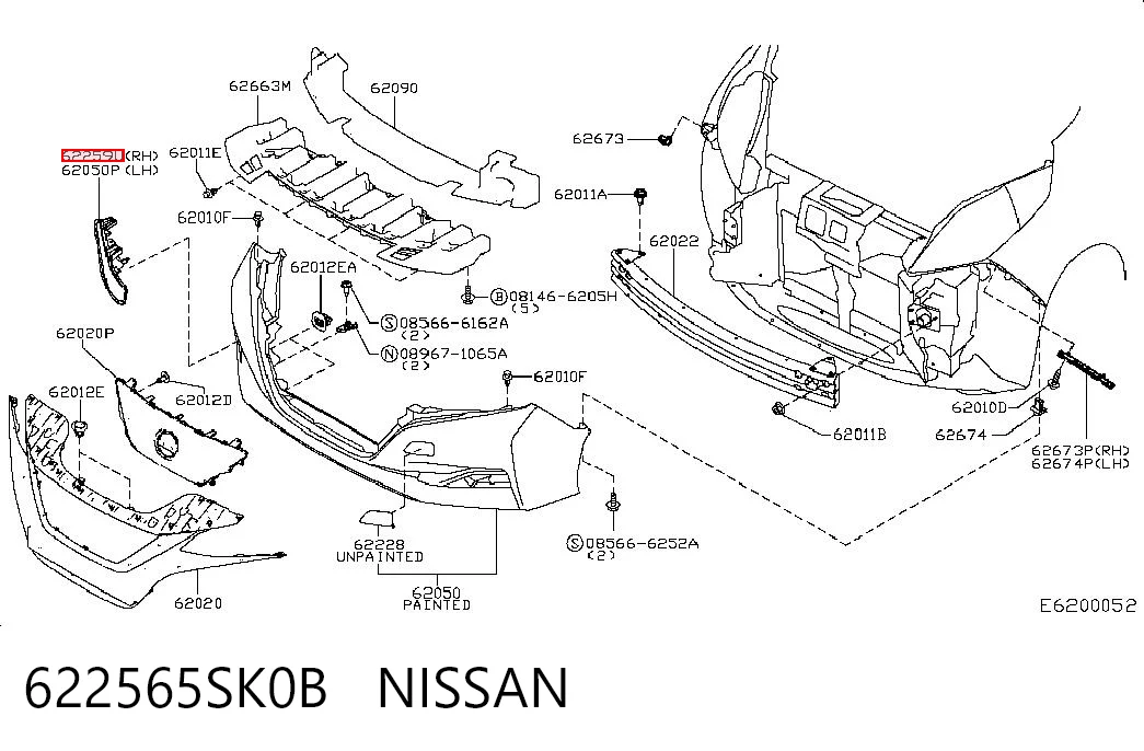 622565SK0B Nissan/Infiniti