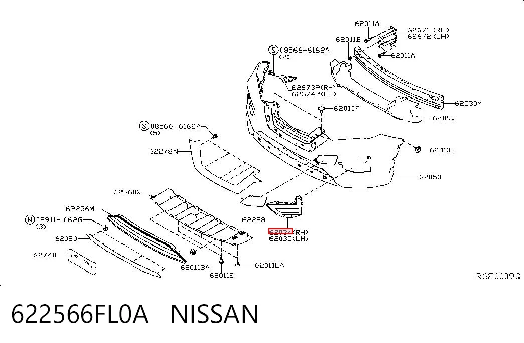 622566FL0A Nissan/Infiniti