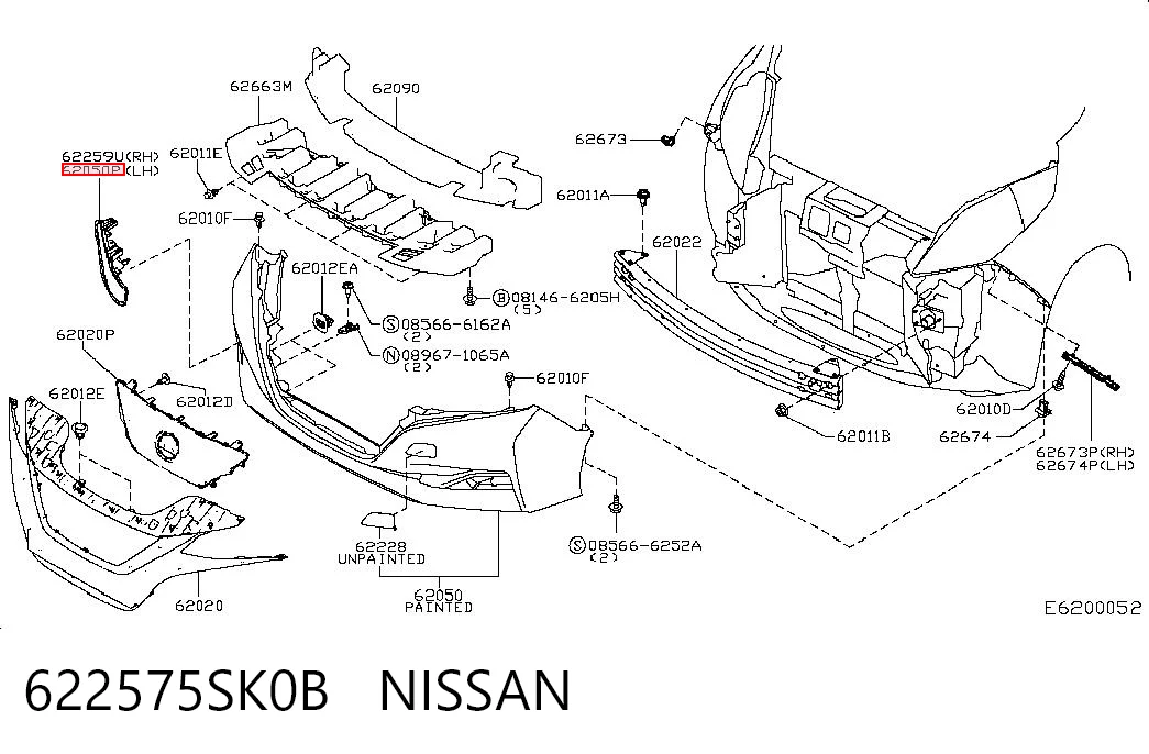 622575SK0B Nissan/Infiniti