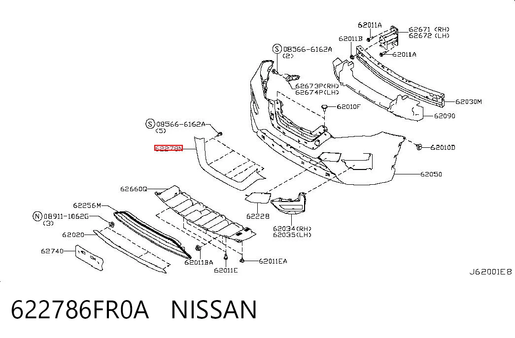 622786FR0A Nissan/Infiniti