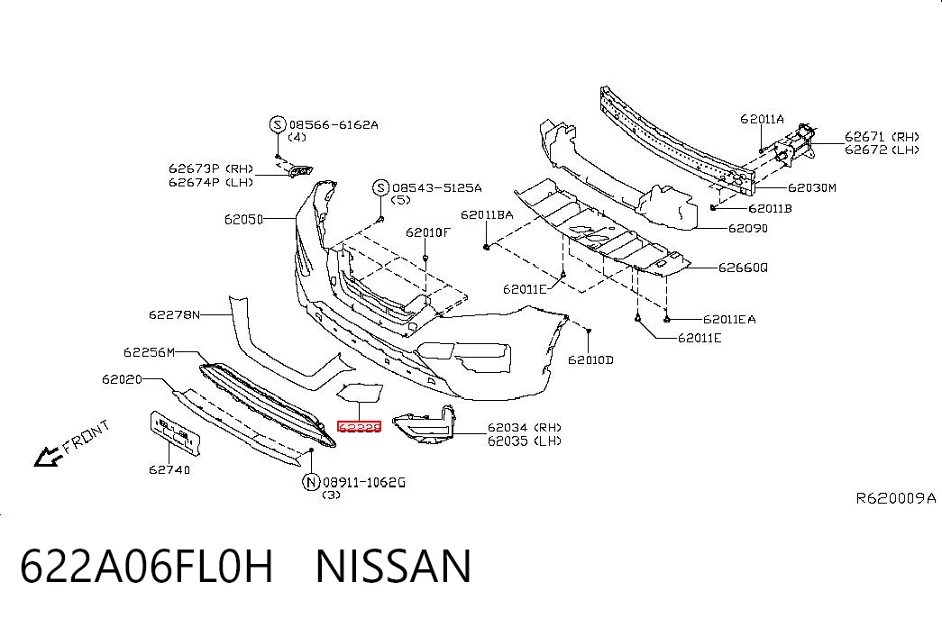 622A06FL0H Nissan/Infiniti