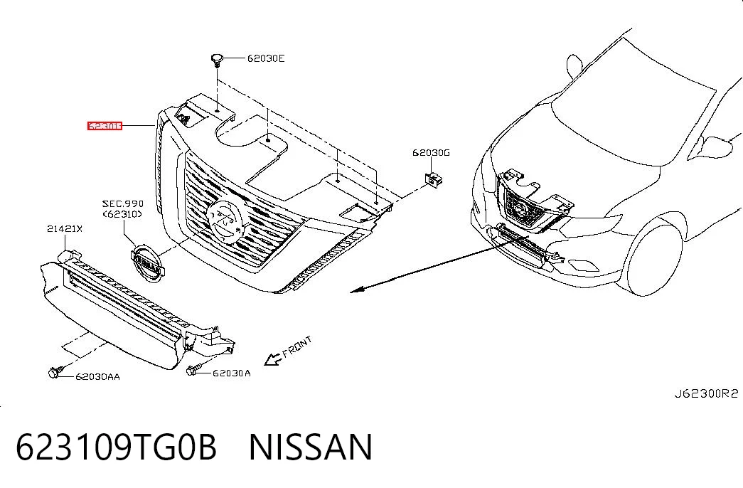 623109TG0B Nissan/Infiniti