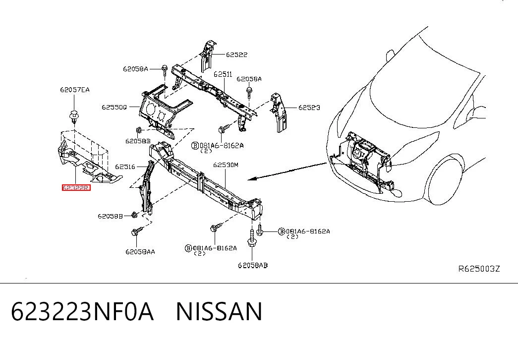 623223NF0A Nissan/Infiniti