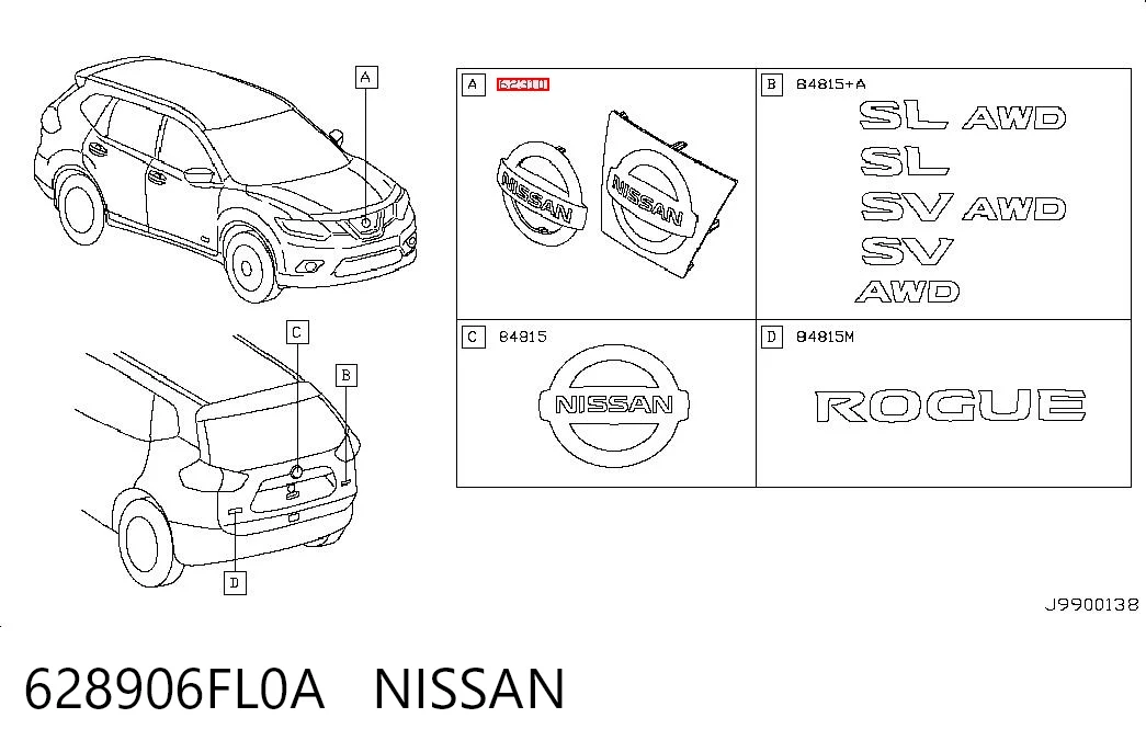 628906FL0A Nissan/Infiniti