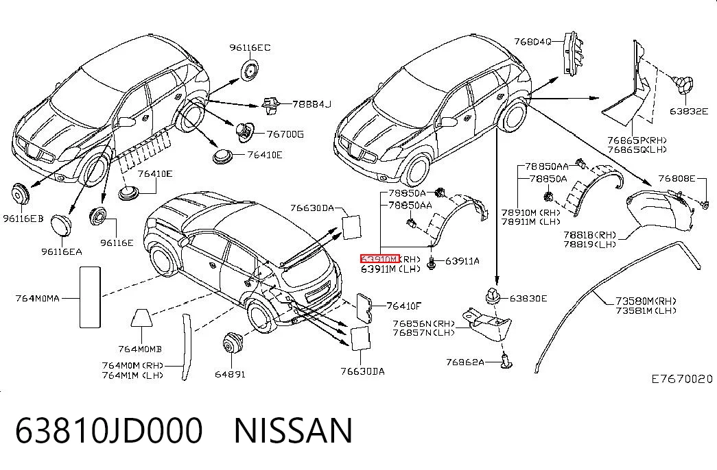 63810JD000 Nissan/Infiniti