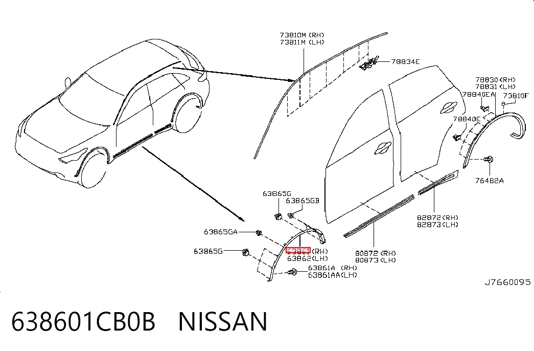 638601CB0B Nissan/Infiniti