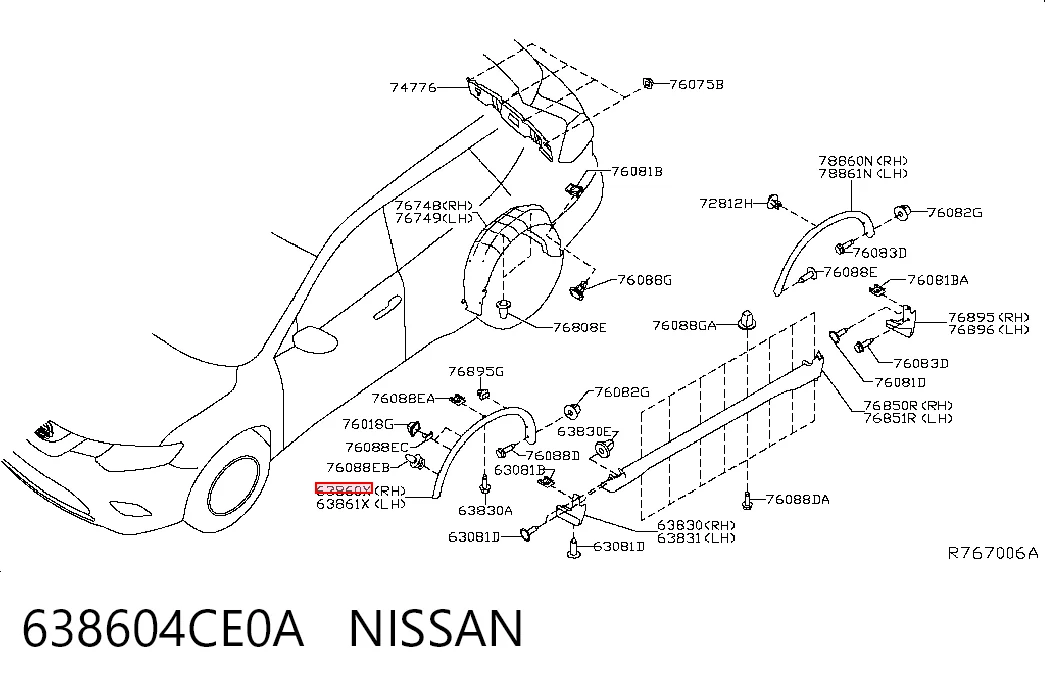 638604CE0A Nissan/Infiniti