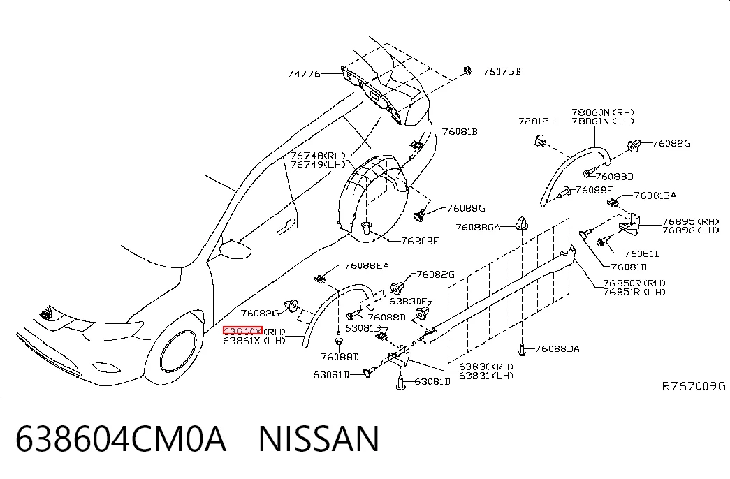 638604CM0A Nissan/Infiniti