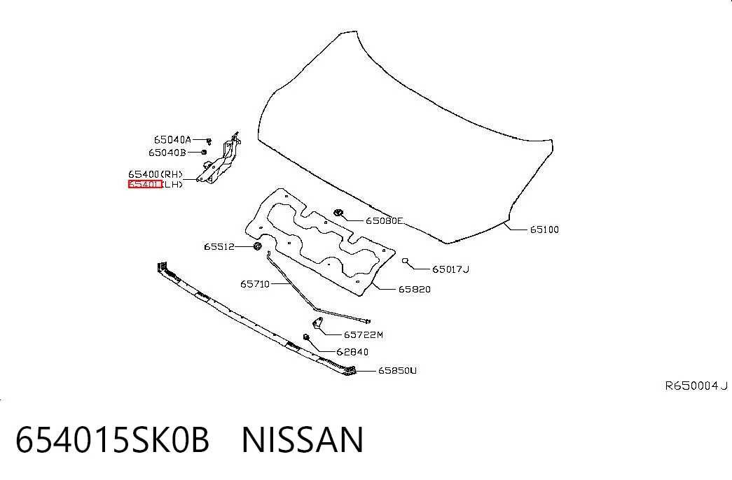 654015SK0B Nissan/Infiniti