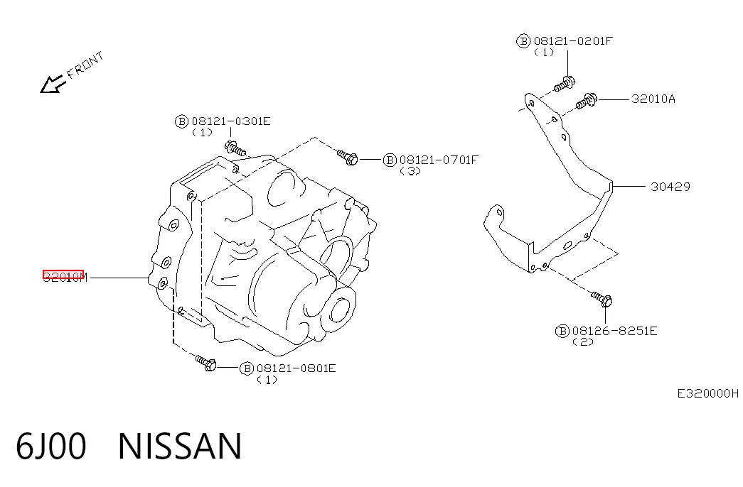 Mechaniczna skrzynia biegów w komplecie do Nissan Almera TINO V10
