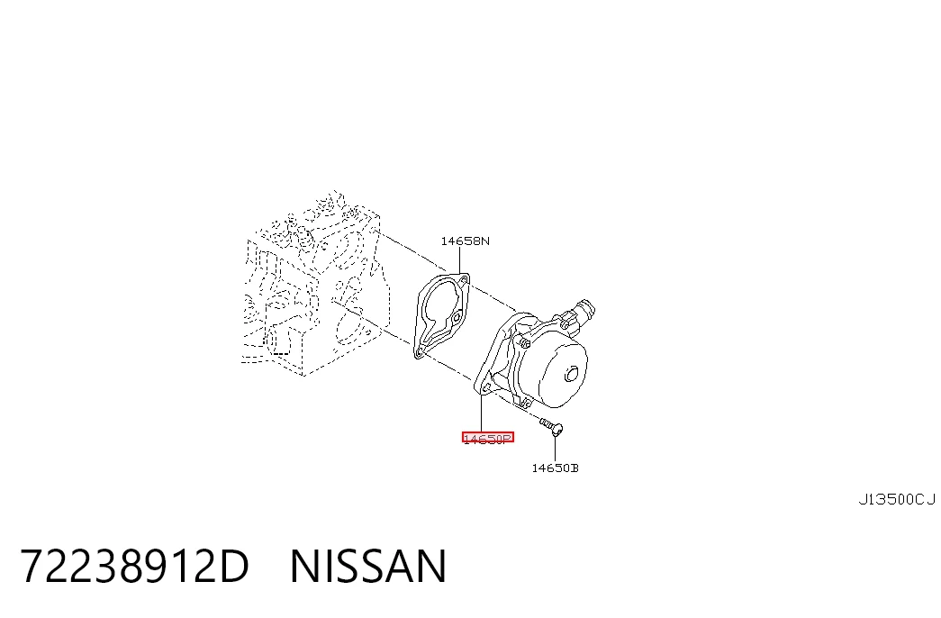 Pompa podciśnienia Nissan Almera II sedana (N16) (2000 - 2006) cena, od 34,05 USD