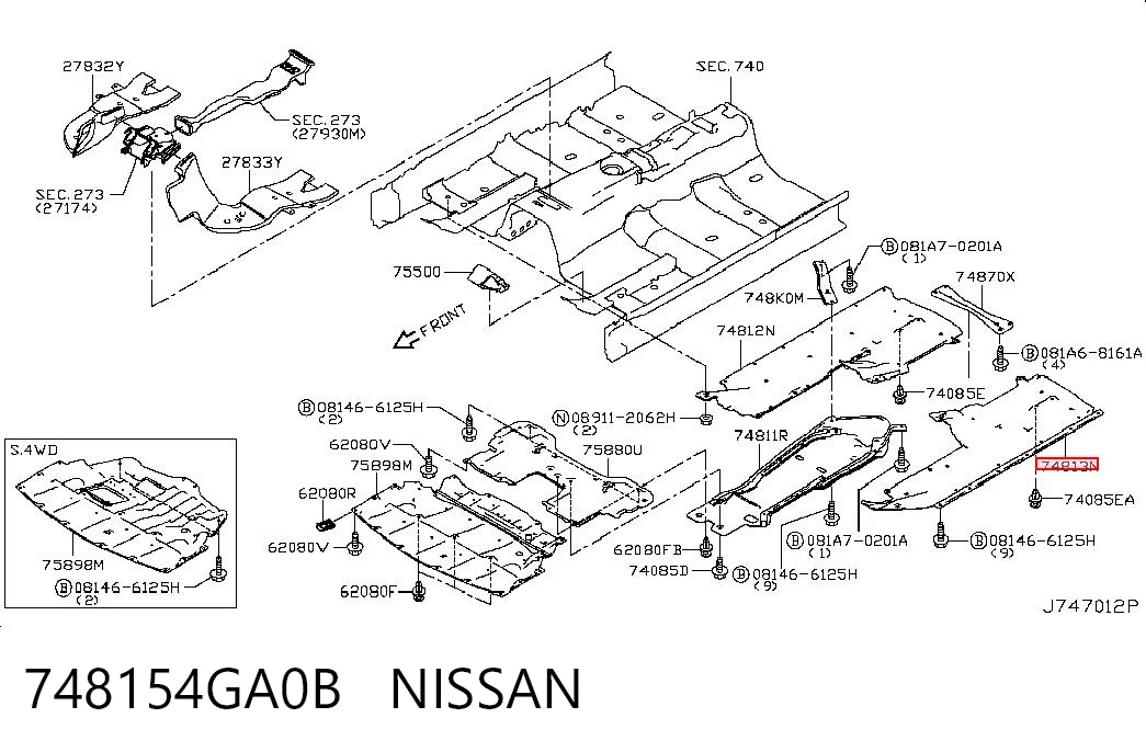 748154GA0B Nissan/Infiniti