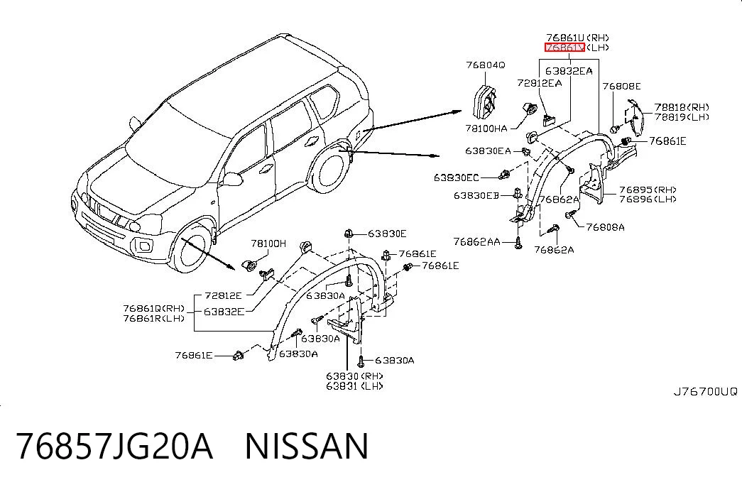 76857JG20A Nissan/Infiniti