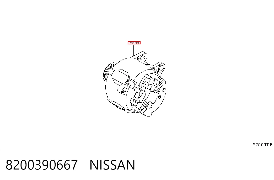 Alternator 1648232280 Peugeot/Citroen
