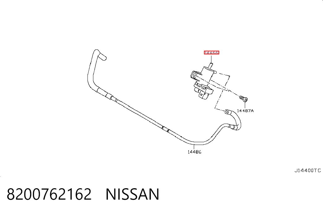 95514554 General Motors Zawór elektromagnetyczny regulacji klapy EGR