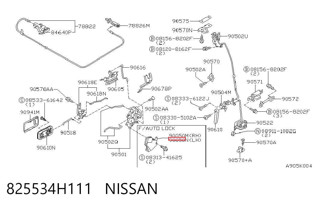 825534H111 Nissan/Infiniti