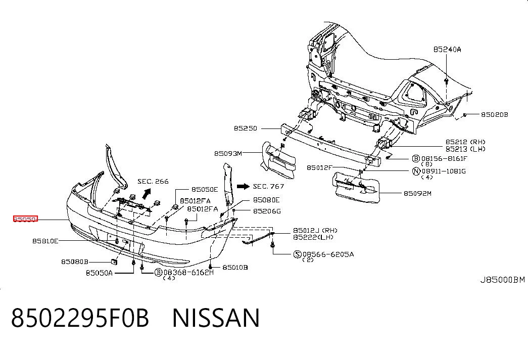 Kupić Zderzak tylny Nissan Almera B10RS w dobrej cenie