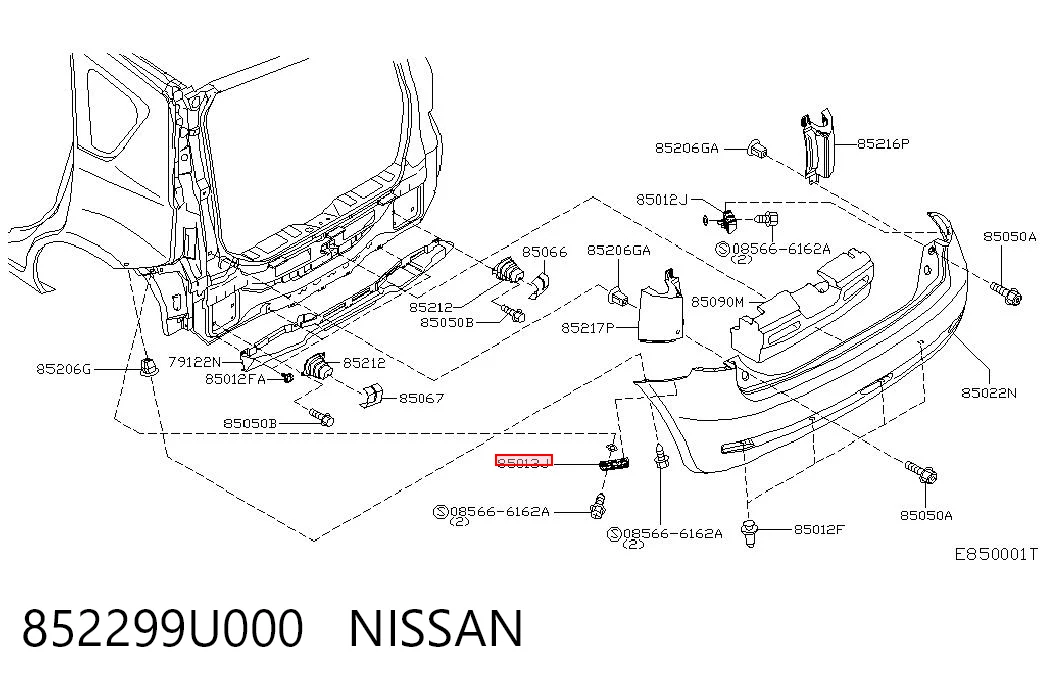 852299U000 Nissan/Infiniti