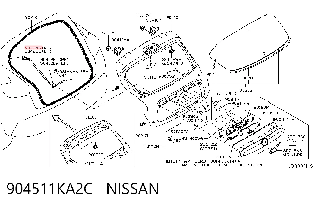 904511KA2C Nissan/Infiniti