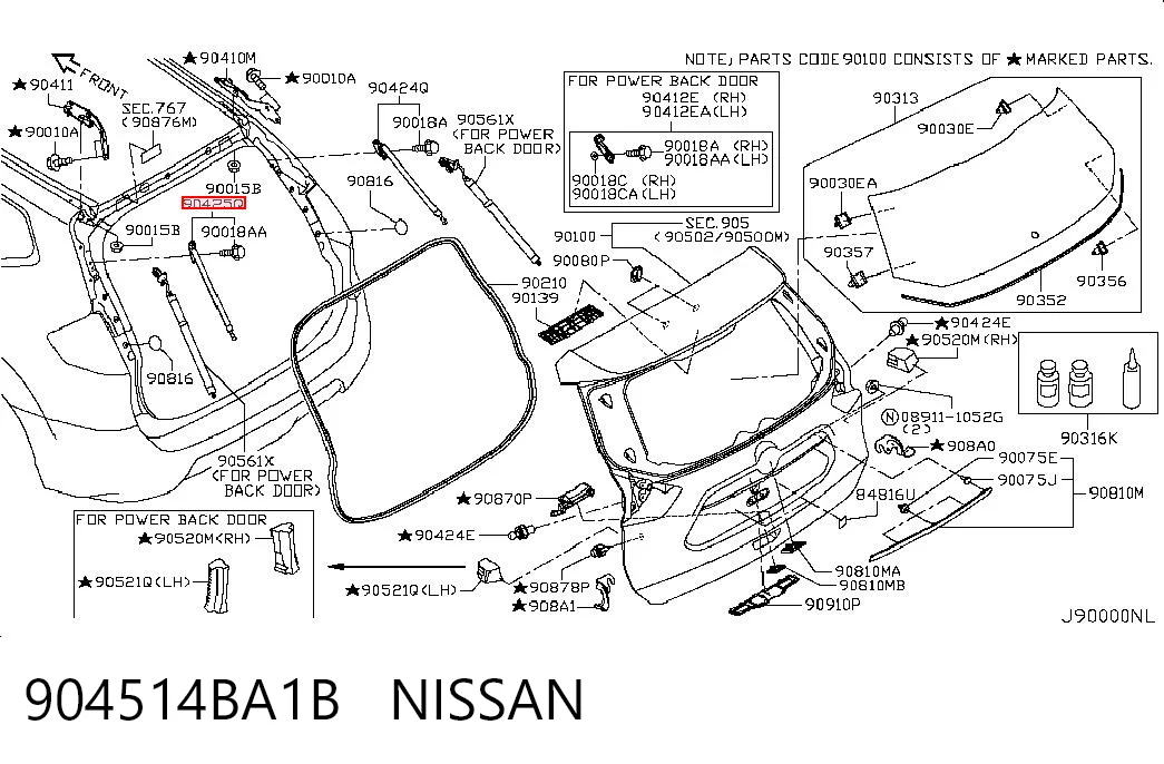 904514BA1B Nissan/Infiniti