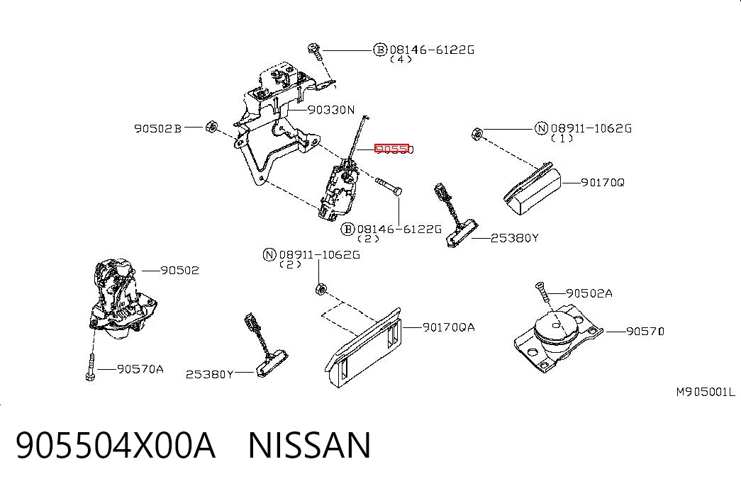 905504X00A Nissan/Infiniti
